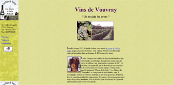 Jean Claude et Didier Aubert, viticulteurs  Vouvray.